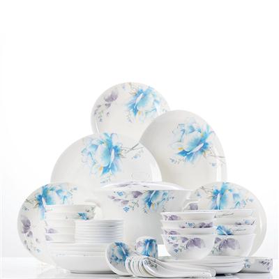 男生的鸡插入女生鸡鸡里的软件在线观看48头聆听花开骨瓷礼品餐具套装